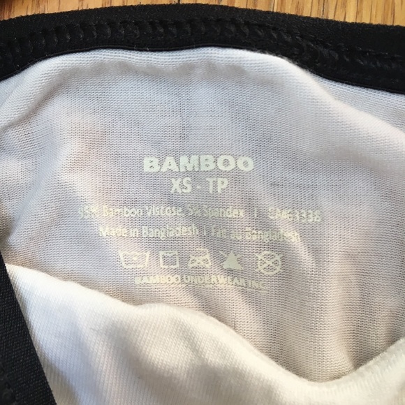 3/$15 BAMBOO peekaboo bralette - Picture 3 of 3